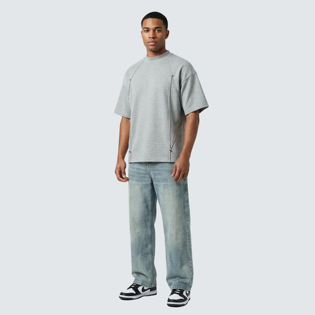 SQUAREFIT™ Rivet Curve Tee