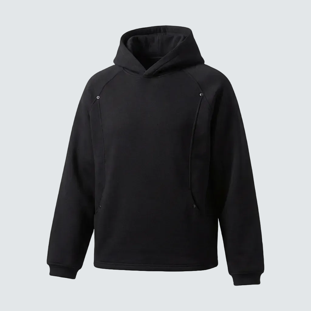 SQUAREFIT™ Rivet Curve Hoodie