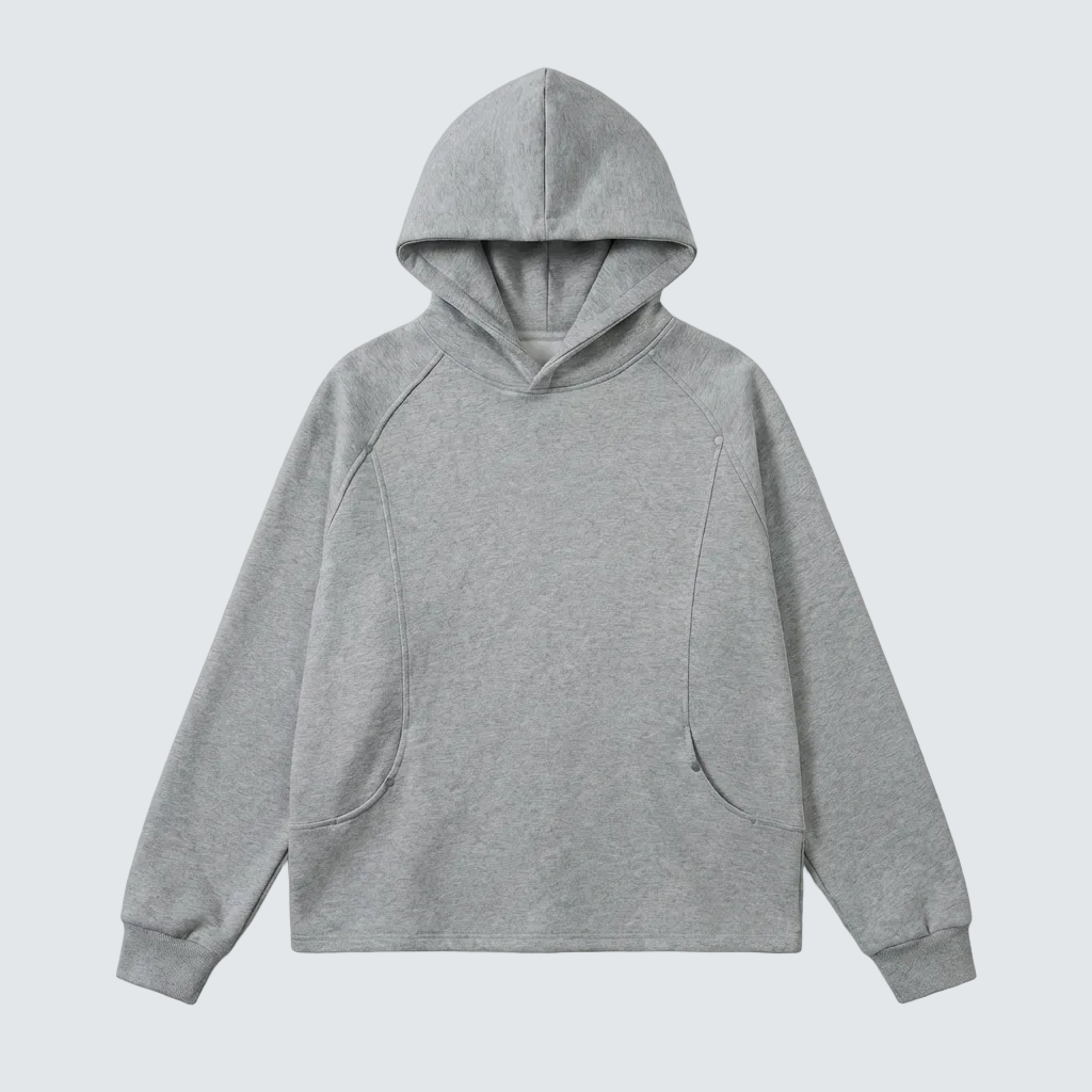 SQUAREFIT™ Rivet Curve Hoodie
